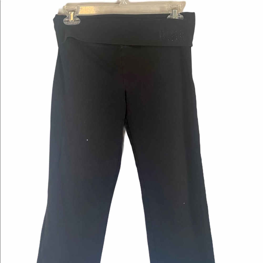 PINK Victoria’s Secret Fold Over Waistband Capri